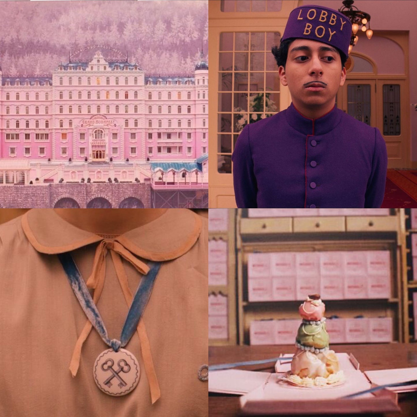 The grand Budapest hotel set