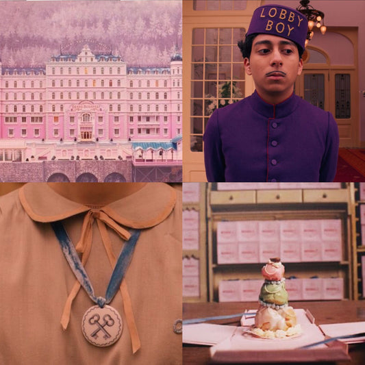 The grand Budapest hotel set
