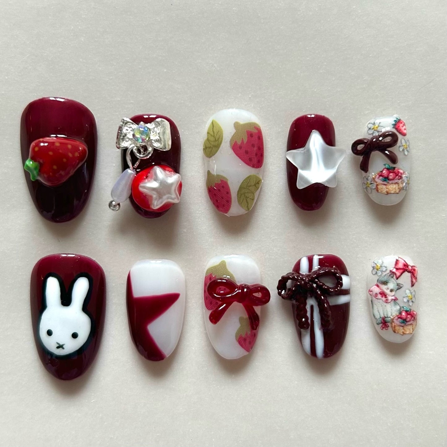 Strawberry Miffy set
